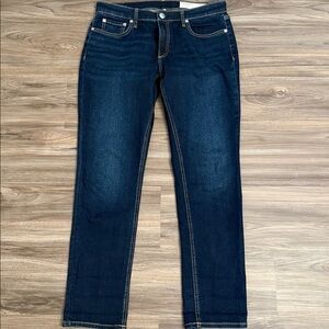 rag & bone Men's Deep Indigo Slim Jeans